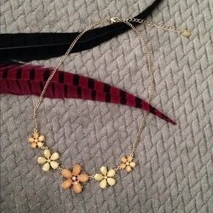 Gold Floral Necklace